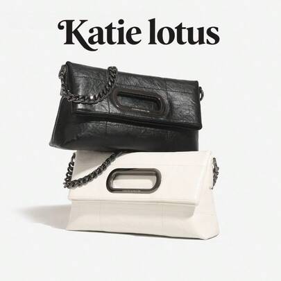 Luxury Creative Foldable Large Capacity Solid Color Versatile Shoulder Crossbody Bag