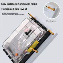 1pc Electrical Breaker Base Insulation Board, Strong Insulation, Impact Resistant, Easy Installation, Quick Fixing - A - View 8