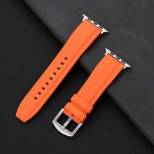 Dây đeo đồng hồ silicon dành cho nam và nữ, tương thích với Apple Watch Series 1-11 Ultra SE, tương thích với 38-49mm, thoải mái khi đeo trong công việc. - Không khuôn - Xem 21