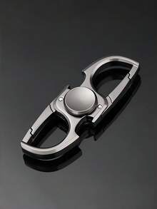 1 chiếc móc khóa EDC đa chức năng bằng hợp kim, được trang bị dụng cụ mở nắp chai và cơ chế xoay, có lò xo vonfram và vòng bi chính xác giúp xoay trơn tru, dụng cụ để bàn di động, phù hợp cho nhân viên văn phòng, người đi làm và sử dụng hàng ngày, một món quà lý tưởng cho bạn trai, chồng hoặc cha. - Xem 10