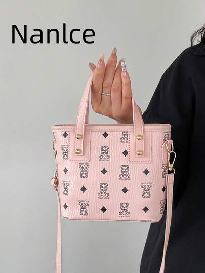 Un bolso de mano elegante y adorable de moda clásica para mujeres, con un diseño nuevo de 2026, adecuado tanto para ocasiones casuales como formales, con una correa de bandolera.