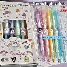 SANRIO Bộ 6 bút viết ký tự họa tiết Kuromi trong phim hoạt hình, mực đen 0.55mm, viết trơn tru và liên tục, thích hợp cho văn phòng và trường học. Quà tặng hoàn hảo, đồ dùng học tập thiết yếu, văn phòng phẩm, đồ dùng học tập, quà tặng tiệc tùng tuyệt vời, quà tặng ngày lễ cho người hâm mộ. - Nhiều màu - Xem 1