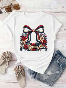 Women T-Shirts - White - View 2