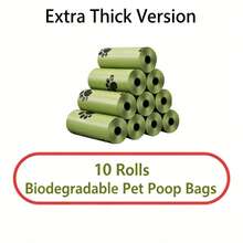 2pcs/Set Pet Waste Picker + Free Poop Bags, Portable Dog/Cat Poop Scooper, Outdoor Walking Pooper Scooper, Hygienic And Clean - View 14