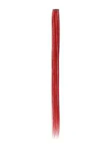 24 Inch Single Piece Colorful Sequin Hair Extension, Suitable For Long Straight Hair, Party Highlight, Clip-In Hair Extension - Multicolor - View 14