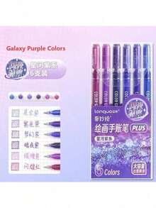 Langer New Arrival 72/54/36/24/16 Set Pulpen Gel Warna Cerah (Termasuk Kotak Hadiah Warna), Pulpen Gel Cerah 1.0mm Set Kotak Hadiah, Pulpen Gambar Warna Berkualitas Tinggi, Cocok Untuk Pelajar, Musim Kembali ke Sekolah - MultiWarna - View 19
