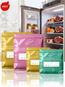 这款 30 个装可重复使用的铝箔食品保鲜袋专为冷冻新鲜易腐食品而设计，具有抗菌内衬和可重复密封的拉链，是分装和保存食物的必备厨房储物解决方案。 - 查看 6