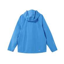 Nike Packable Hooded Outdoor Technical Windproof Waterproof Quick-Dry Long Sleeve Hard Shell Jacket Unisex - Blue - View 8