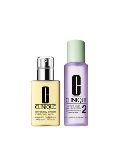 Clinique [Bundle] 3-Step Dramatically Different Moisturizing Lotion+ 125 Ml + Clarifying Lotion 2 200 Ml