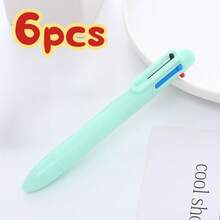 [Customized] 1/6pcs Personalized Colorful Ballpoint Pens, Customizable Name And Logo, Personalized Text ID Label, Colorful Clip Ink Pens, Suitable For Teachers, Students, Office Supplies, Christmas, Valentine's Day, Thanksgiving Gifts - Multicolor - View 15
