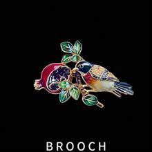 1/3 Broche de paloma de la paz de moda, broche de ave y pato de aleación chapada, accesorio elegante y versátil para vestidos y trajes de mujer, mejor regalo para amigos - estilo - Ver 4
