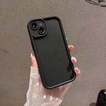 适用于 16e/17e 的手机壳，防摔保护壳，摄像头防摔防震磨砂软壳，适用于 SE2022/SE2020/SE2/SE3/17 Pro Max/17e/16/15/14/13 Plus/12/11 Mini，苹果手机壳，夏季款 - 黑色 - 查看 8