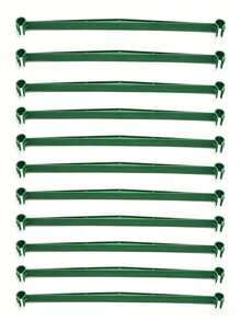 40pcs Garden Support Pole Connectors, Plastic Clips: 2 Clips/11mm, Plant Support Rod Accessories, Plastic Clips For Fixing Plant Trellises, Suitable For Climbing Plants, Tomato Supports, Vegetables (Poles Not Included, Clip Diameter: 11mm) - Multiple Styles - View 9
