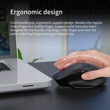 Ratón inalámbrico Bluetooth Lenovo N230, modo de conexión dual, diseño recargable, ratón de oficina para escritorio y portátil - Ver 3