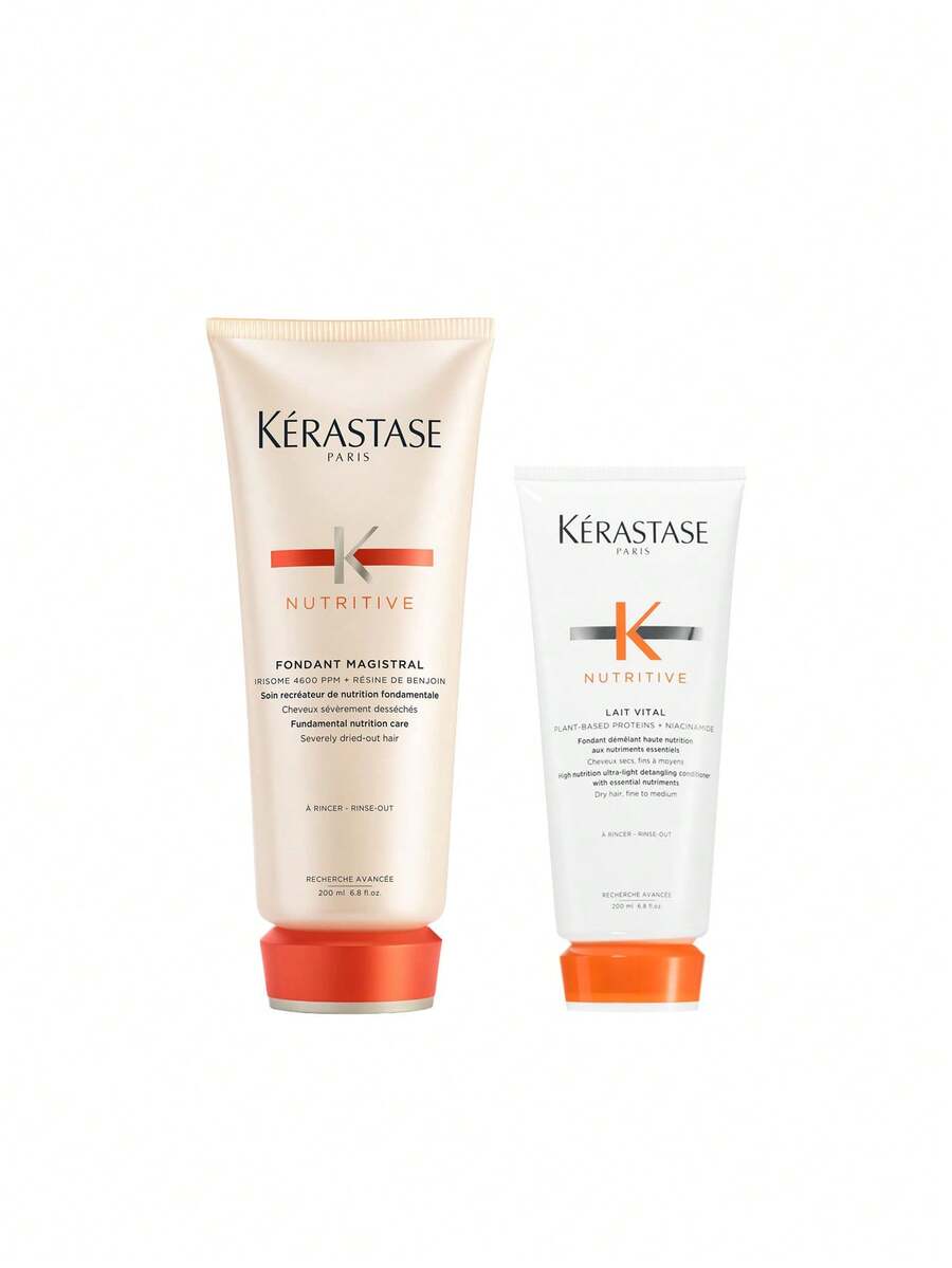 [Bundle] Nutritive Fondant Magistral Conditioner 200 Ml + Lait Vital Conditioner 200 Ml - Nutritive - View 1