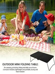 A Lightweight, Foldable Camping Table-Essential Gear For Hikers, Anglers, And Campers Alike. Sturdy , It Makes An Excellent Gift Choice For The Travel Season, Back-To-School Season, Or Graduation Ceremonies. - Multicolor - View 8