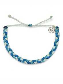 Boho Waterproof Wax String Bracelets Adjustable Handmade Braided Friendship Bracelets With Initial A Charm - Braided - View 22