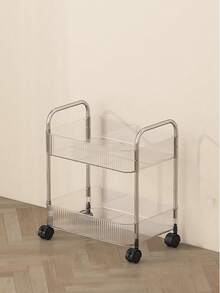 Xe đẩy đựng đồ bằng acrylic trong suốt, thích hợp cho nhà bếp, phòng khách và phòng ngủ. Có thể dùng làm kệ đựng đồ nhiều tầng, kệ đựng đồ di động trong suốt hoặc xe đẩy nhỏ. Có thể dùng để đựng mỹ phẩm, sách vở phòng ngủ, đồ ăn nhẹ phòng khách, kệ đựng đồ nhiều tầng, cũng như trang trí phòng tắm và ngoài trời. - trong suốt - Xem 14