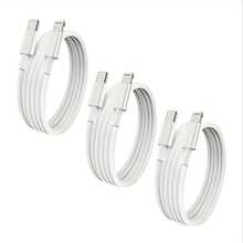 20W 快充 PD 数据线 - Lightning 数据线，兼容 14/13/12/11 Pro Max/Mini/14/8 Plus/X/XR/XS，14/13/12/11 X/XS XR 8 Plus，11/12/13/14 6/6S/7/8 Plus X/XR Pro Max - 白色 - 查看 11