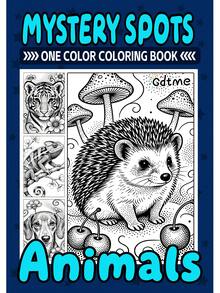 GDTME Number Coloring Task, Coloring By Number For Adults, Interesting Coloring Exercise, Improves Concentration, A Relaxing Gift, Gifts For Women, Birthday, Anniversary, Back-To-School Gifts, Stationery, Father's Day Gifts, With 5 Stickers. - Number Coloring - View 11
