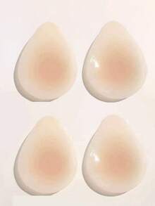 1 Cặp miếng độn ngực silicon siêu mỏng hình giọt nước và hình tròn, miếng nâng ngực vô hình, không đường may và không lộ, phù hợp với bikini, áo hai dây và váy. - Gầy - Xem 8