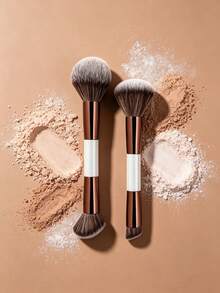 7pcs/5pcs/2pcs Mother's Day Makeup Brush Set, Includes Foundation Brush, Face Brush, Powder Brush, Blush Brush, Concealer Brush, Contour Brush, Nose Contour Brush, Highlighter Brush, Eyeshadow Brush, Eyebrow Brush, Eyeliner Brush, Detail Brush, Reusable, Great Gift For Women And Girls, Suitable For Liquid, Cream And Powder Cosmetics, Can Be Used For Stippling, Blending And Facial Cleansing - Multicolor - View 5