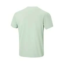 LI-NING Ice-Sensitive UV Protection T-Shirt, Men's Summer Breathable Running & Training Tee ATSW195 - 淡苔藍 - 查看 2