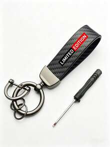 1 pieza Llavero de coche con tono de fibra de carbono adecuado para BMW Serie 1, Serie 3, Serie 5, Serie 7, Serie 2, Serie 4, Serie 6, Serie X, X1, X3, X5, X6, X4, llavero de coche de moda - A - Ver 8