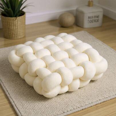 Thảm nhung mềm mại, đệm trang trí êm ái, đệm ghế nhung nhồi sợi polyester, đệm ngồi cho đồ nội thất trong nhà và ngoài trời, thích hợp cho ghế sofa, giường, văn phòng, xe hơi, giường thú cưng, sàn nhà hoặc ngoài trời, Kích thước: 30 x 33 x 12 cm