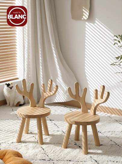 1 Ghế đẩu gỗ, Đạo cụ chụp ảnh bằng gỗ, Ghế băng nhỏ sáng tạo, Ghế đẩu gỗ tai thỏ dễ thương, Ghế thay giày đơn giản, Ghế thiết kế động vật dễ thương hiện đại, Dùng để trang trí phòng, Đạo cụ chụp ảnh trong studio, Thích hợp cho phòng khách, phòng tắm, nhà bếp, lớp học, Dễ thương và di động