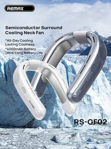 RS-GF02 Semiconductor Neckband Cooling Fan: Made Of Flexible Silicone, Featuring An Innovative And Stylish Design, Providing A Long-Lasting, Wraparound Cooling Experience. - Neck Fan - View 1