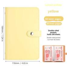 1pc A6 Piggy Bank With Card Slot, Can Hold 100 Banknotes, Includes Savings Notebook And Savings File, Buckle Lock, 1 Million Yen Savings Challenge, Includes Savings Calendar, Currency Categorization, Fun & Savings Support Set School Supplies - A - View 15