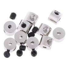 20pcs Badge Keepers Replacement Badge Pin Locks 6x5mm Locking Clasp Pin Backs UK - Screw Set - View 5