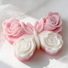 1 khuôn silicon hình bướm 3D, thích hợp để làm nến, nhựa, đồ thủ công DIY. - Khuôn hoa bướm - Xem 1