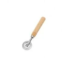 1Pc Budget-Friendly Baking Tool Set, Wooden Handle Stainless Steel Pizza Cutter & Cookie Stamp Molds, Durable Construction & Easy To Clean, Perfect For Family Parties, Parent-Child Activities, Homemade Baking,Kitchen, Kitchen Gadgets - View 13