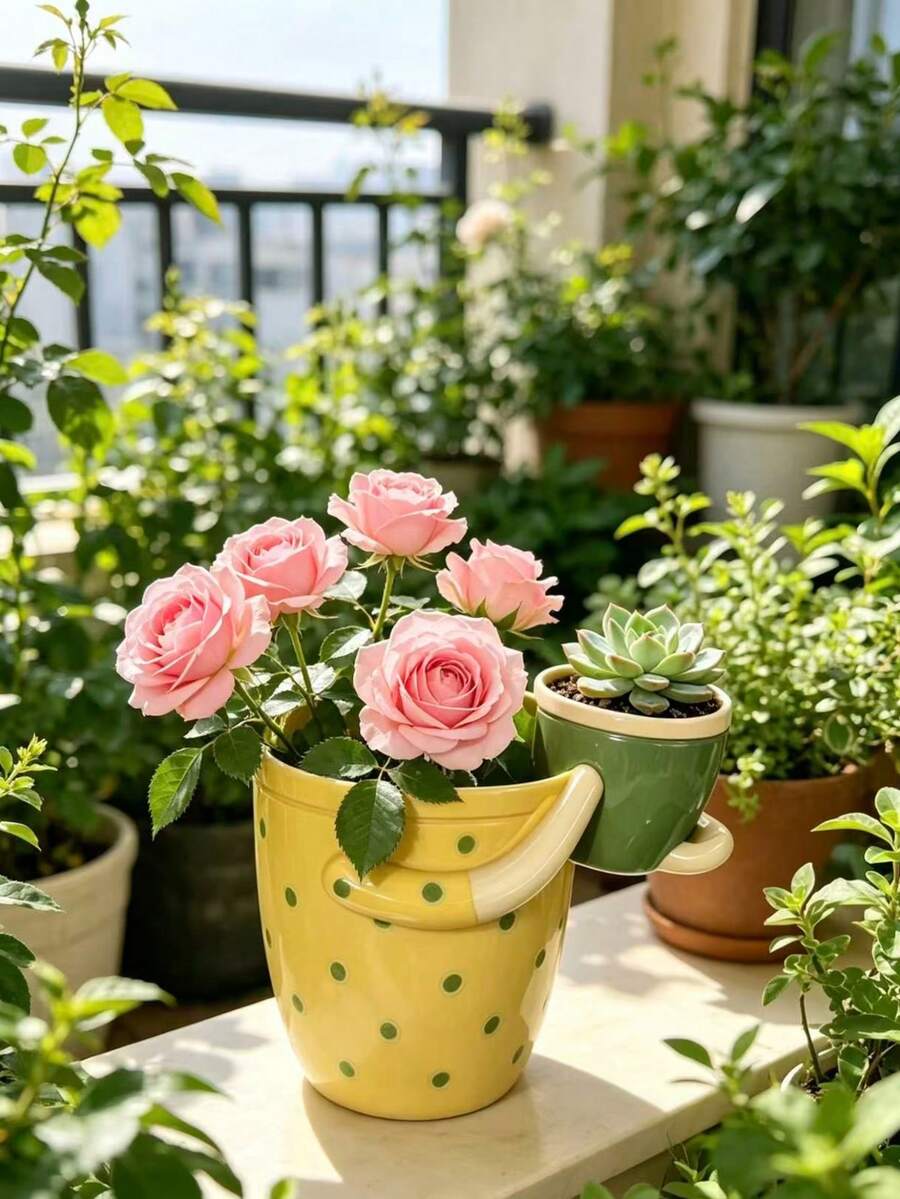 1 pezzo Vaso per piante e fiori, adatto per festival, matrimoni, case, ristoranti, decorazione da scrivania, decorazione domestica, abbellimento degli spazi, casa, decorazione stagionale, regali per il ritorno a scuola, Natale e altri regali per le vacanze - B - Visualizzare 1