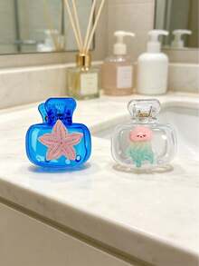 海洋主題透明牙刷盒，多款海洋生物圖案可選，便攜耐用，防塵美觀，浴室牙刷收納旅行盒，便攜旅行牙刷防塵保護套，收納盒，戶外旅行必備牙刷套 | 便攜塑料牙刷盒，便攜牙刷頭保護夾，居家浴室裝飾，開學用品，教師節禮物，週年紀念禮物，開學禮物 - 彩色 - 查看 5