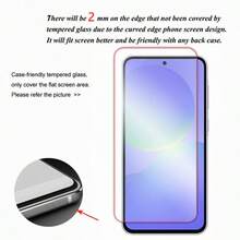 For Galaxy A17 A57 A37 A56 5G Glass For Galaxy A16 A26 A36 A56 Screen Protector Full Glue Tempered Glass Protective Film - Clear - View 3