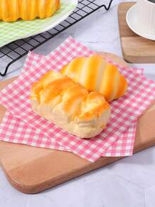 50/100 tờ giấy lót chống dầu, giấy sáp vuông chống dính, giấy chống dầu mỡ dùng một lần cho bao bì thực phẩm, làm bánh, bánh mì kẹp, bánh mì kẹp thịt, xúc xích, bánh cuốn, giỏ đựng thức ăn, kẹo, khoai tây chiên, dã ngoại, tiệc tùng, nướng thịt, họp mặt gia đình. - Xem 6