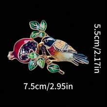 1/3 Broche de paloma de la paz de moda, broche de ave y pato de aleación chapada, accesorio elegante y versátil para vestidos y trajes de mujer, mejor regalo para amigos - estilo - Ver 5