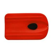 Red Sled Snowboard W/ Handle For Kids Snowboard Sledding Snowboard Winter - Default - View 7