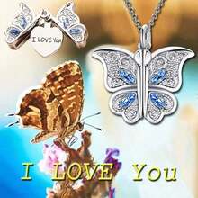 1pc Of Stylish Classic Openable Heart Pendant Necklace Engraved With 'I Love You', A Proposals And Valentine'S Day Jewelry,Valentine's Day, Gras,Valentine's Day,Summer Accessories,Wedding Jewelry - 1PC - 查看 6