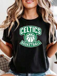 Women T-Shirts - Black - View 8