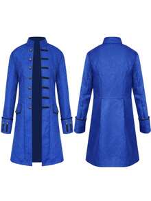 Men Cosplay Clothing - Blue - View 12
