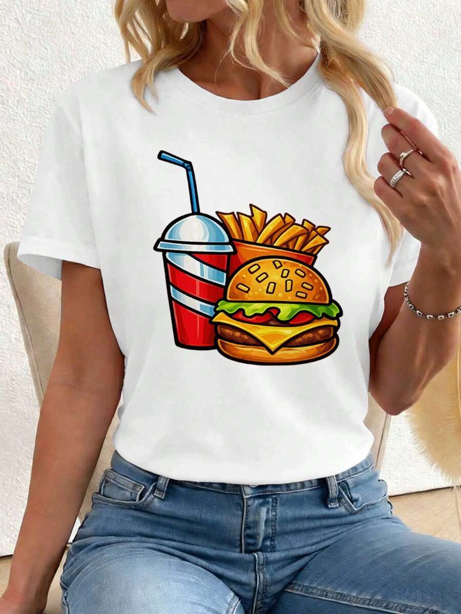 Women T-Shirts - White - View 1