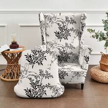 Bộ 2 món bọc ghế in hình hổ co giãn đa năng (1 bọc ghế sofa + 1 bọc đệm ghế) - Surin - Xem 7
