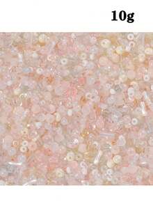 1 pieza 10g Cuentas de arroz de colores mixtos, cuentas sueltas, material de manualidades hecho a mano, accesorios para pulseras, collares, accesorios de cuentas - 10 g de cuentas sueltas - Ver 11