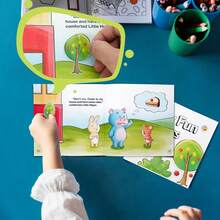 Children's Sticker Activity Toy Book, Daily Fun Reusable Sticker Scene Matching And Pattern Recognition Workbook, Observation And Cognitive Learning Toy - Multicolor - View 7