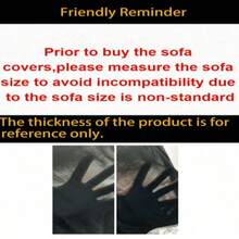 1pc Universal Solid Color Woven Sofa Slipcover, Suitable For All Seasons, Removable And Washable, Dust-Proof, Non-Slip, Wrinkle-Resistant, Easy To Clean, Odorless, Pet-Friendly Sofa Protector - Dark Grey - View 3