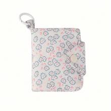 1pc Mini Cute Flower Card Holder Multilayer Wallet Coin Purse Earphone Storage - Multicolor - View 5